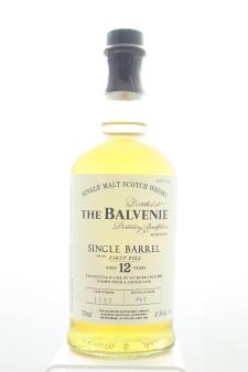The Balvenie Single Malt Scotch Whisky Single Barrel First fill 12-Years-Old NV