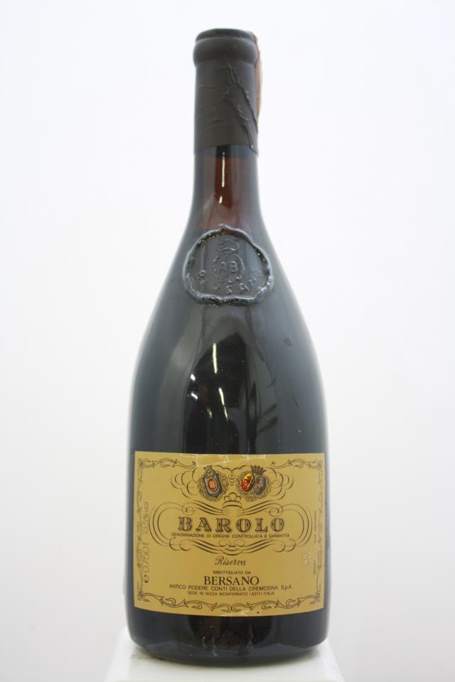 Bersano Barolo Riserva 1985
