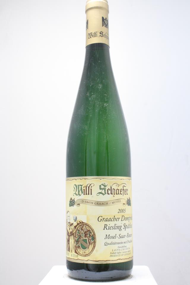 W. Schaefer Graacher Domprobst Riesling Spätlese #07 2005
