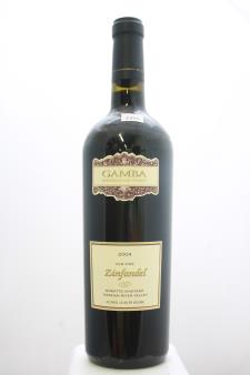 Gamba Zinfandel Moratto Vineyard Old Vines 2004