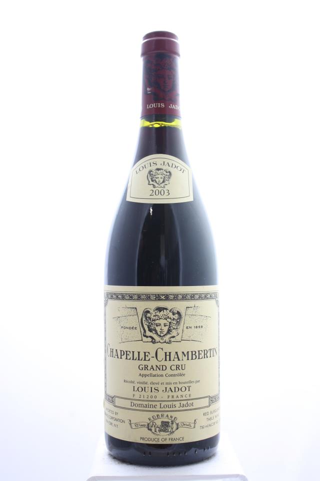 Louis Jadot (Domaine Louis Jadot) Chapelle-Chambertin 2003