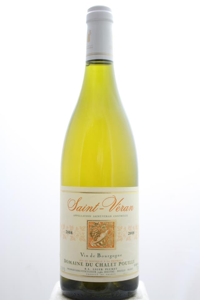 Domaine du Chalet Pouilly Saint-Véran 2008