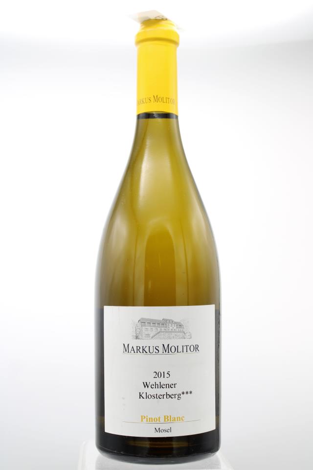 Markus Molitor Wehlener Klosterberg Pinot Blanc *** #75 2015