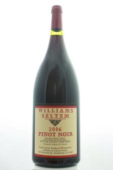 Williams Selyem Pinot Noir Litton Estate Vineyard 2006