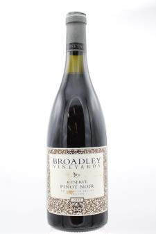 Broadley Cellars Pinot Noir Reserve 1999