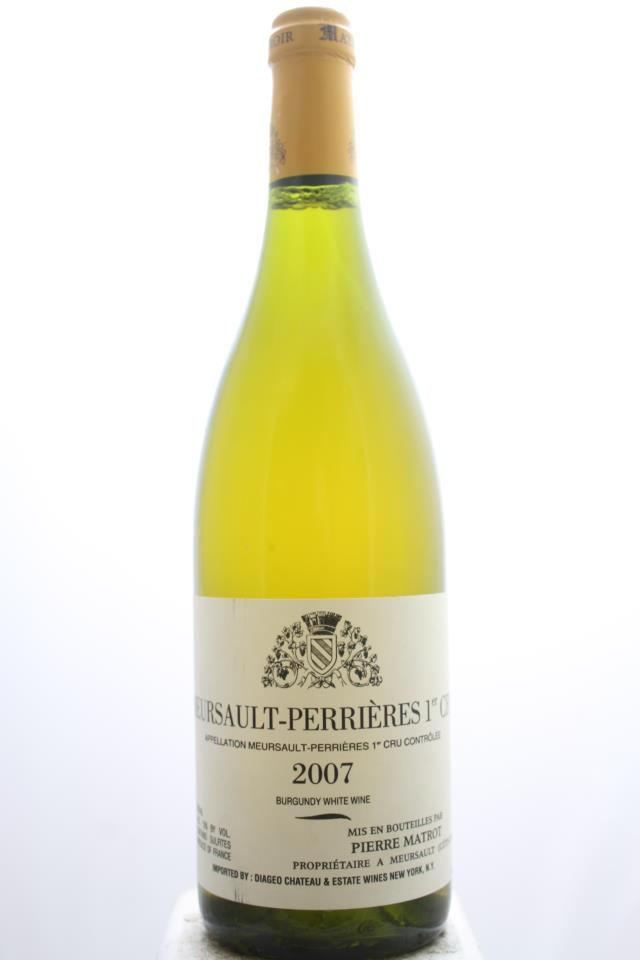 Pierre Matrot Meursault Perrières 2007