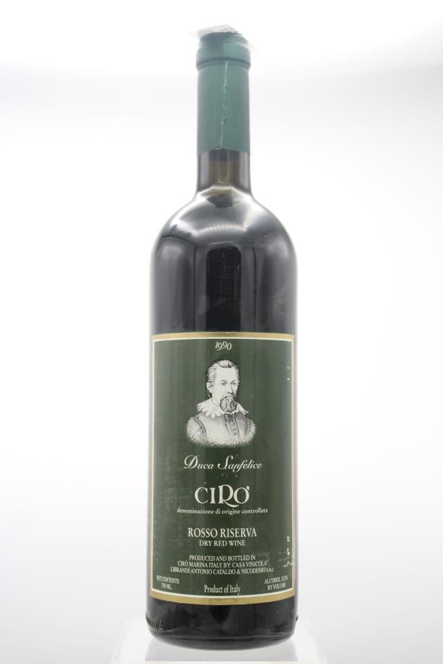 Librandi Ciro Rosso Riserva 1990