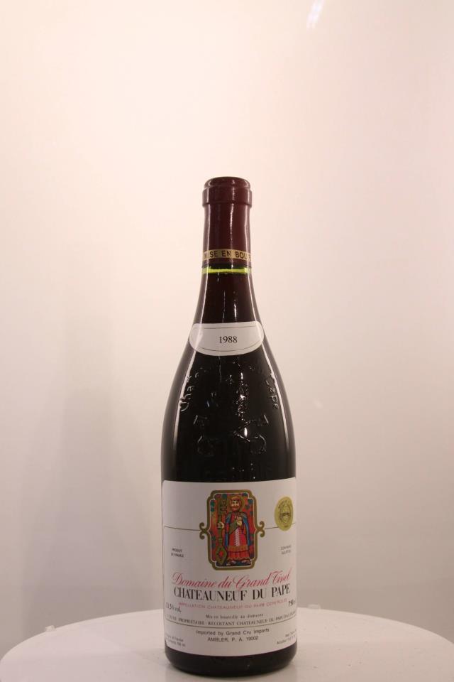 Domaine du Grand Tinel Chateauneuf du Pape 1988