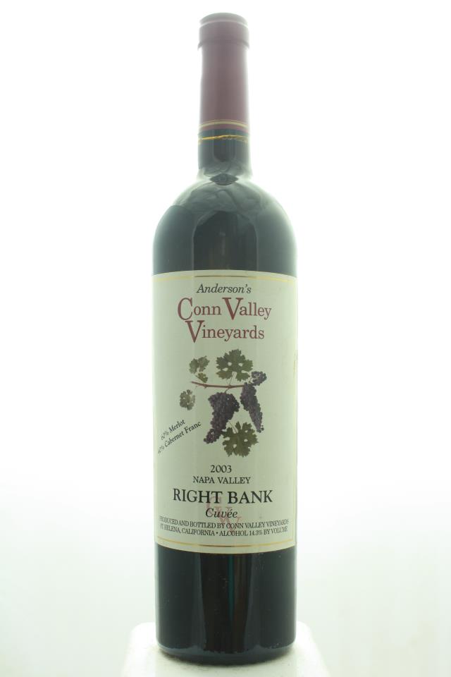 Anderson's Conn Valley Vineyards Proprietary Red Right Bank Cuvée 2003
