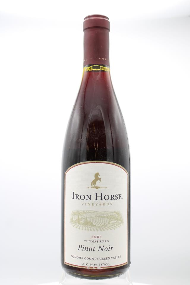 Iron Horse Pinot Noir Thomas Road 2001