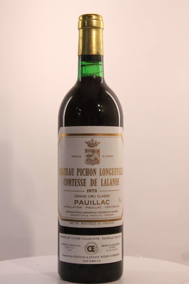 Château Pichon Lalande 1978