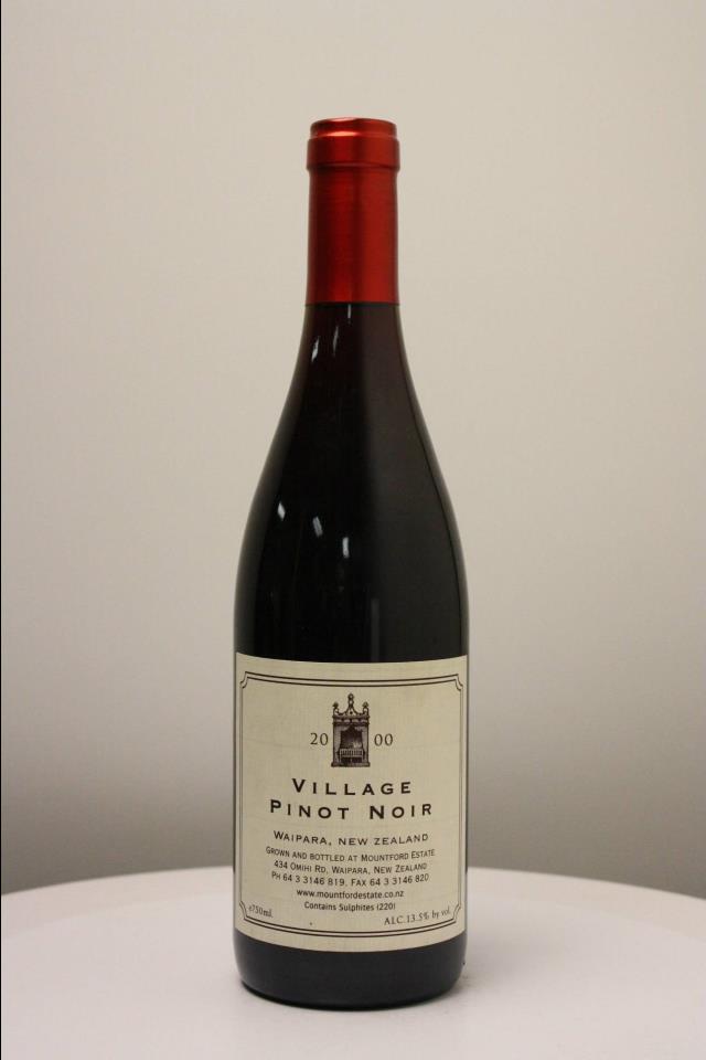 Mountford Estate Village Pinot Noir 2000