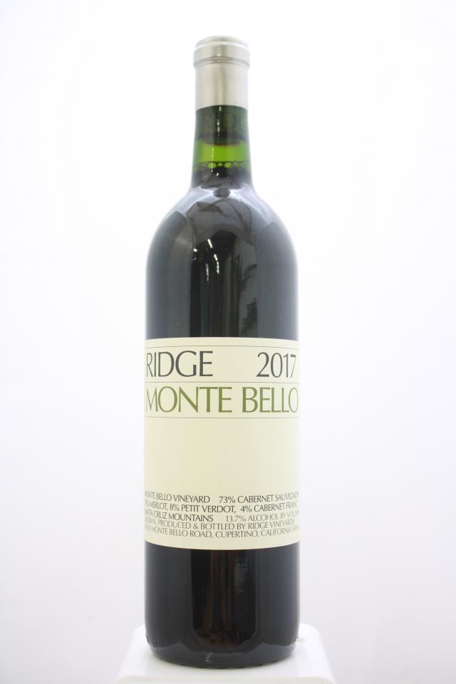 Ridge Vineyards Monte Bello 2017