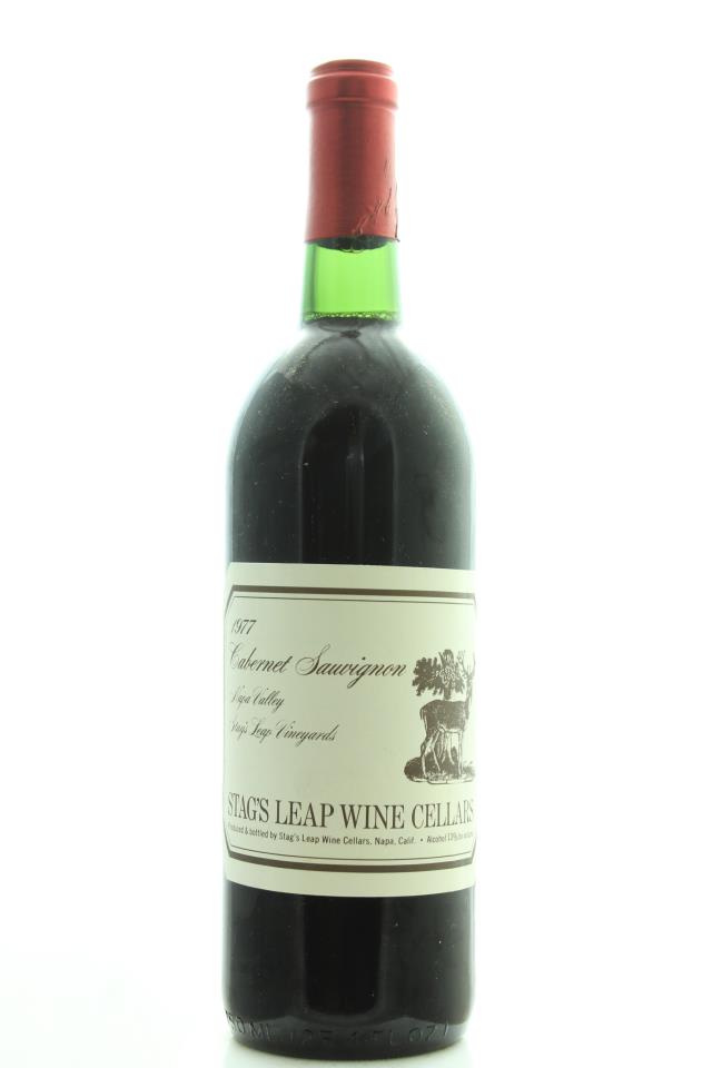 Stag's Leap Wine Cellars Cabernet Sauvignon Stags Leap Vineyards 1977