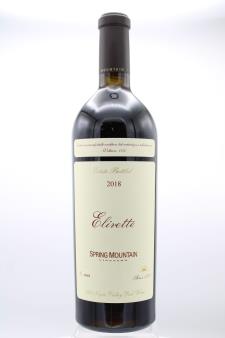 Spring Mountain Proprietary Red Estate Elivette 2018