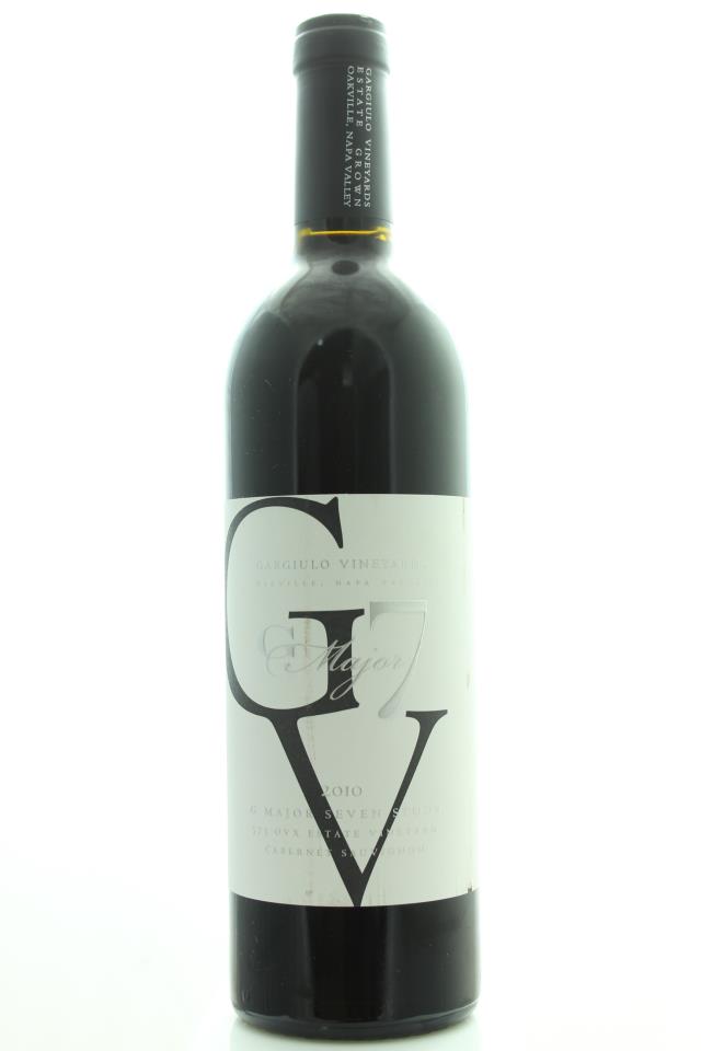 Gargiulo Vineyards Cabernet Sauvignon Estate 575 OVX G Major Seven Study 2010