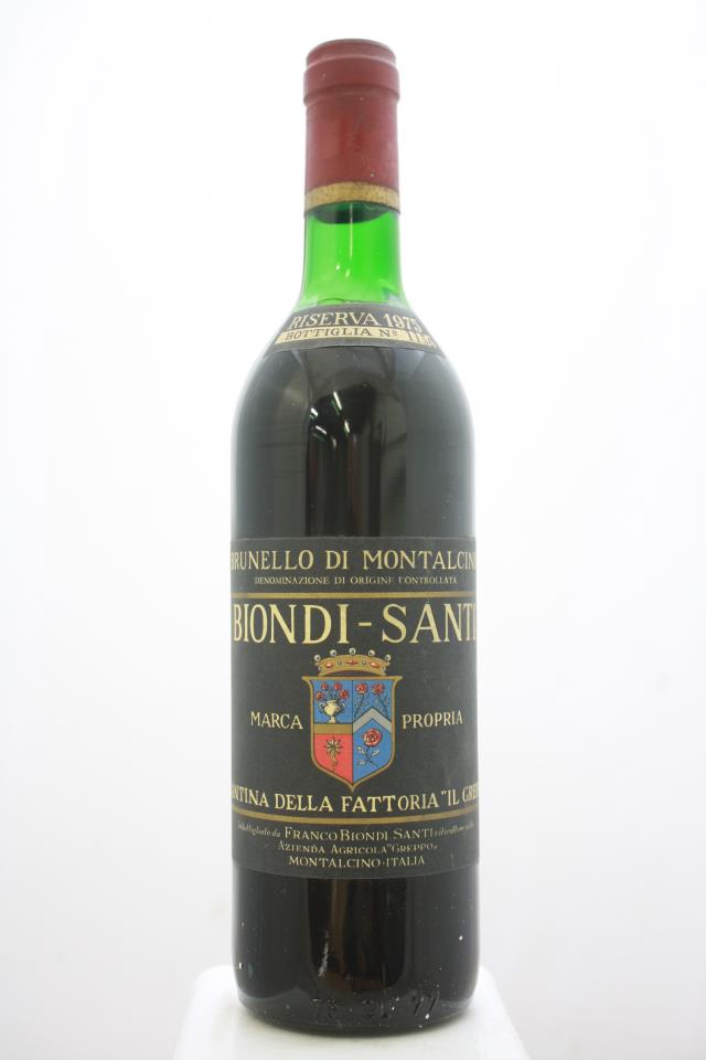 Biondi-Santi (Il Greppo) Brunello di Montalcino Riserva 1975