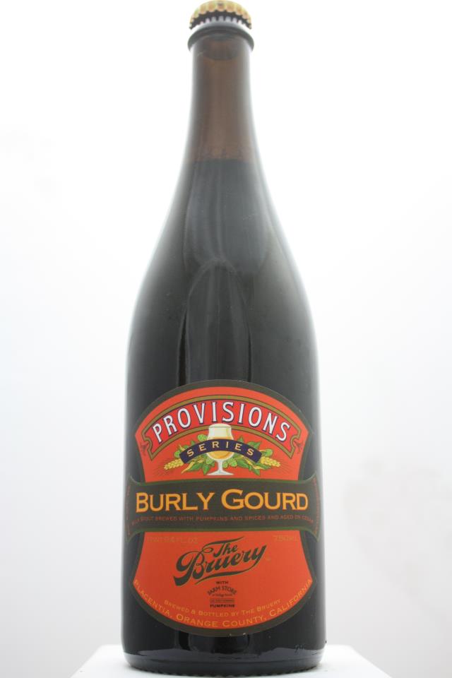 The Bruery Provisions Series Burly Gourd Milk Stout 2011