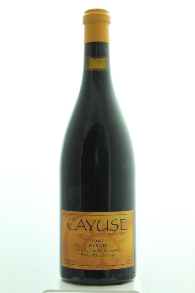 Cayuse Vineyards Syrah En Chamberlin Vineyard 2007