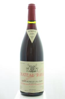 Château Rayas Châteauneuf-du-Pape Cuvée Réservé 2005