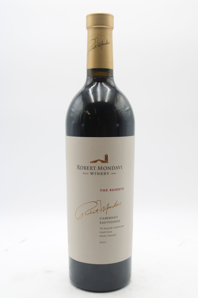 Robert Mondavi Cabernet Sauvignon To Kalon Vineyard The Reserve 2016