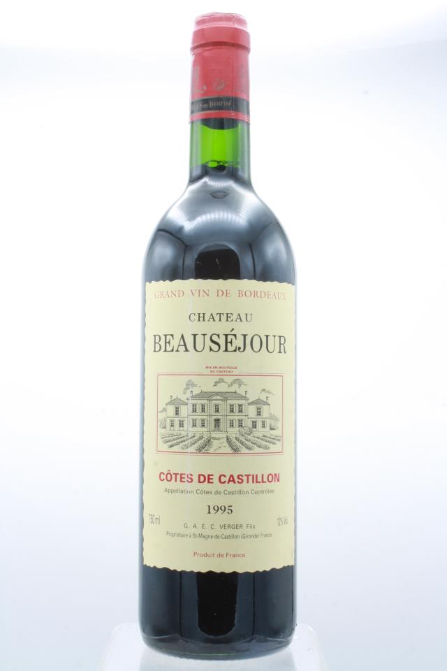 Beausejour Côtes de Castillon 1995
