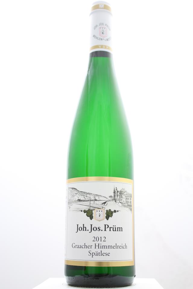 Joh. Jos. Prüm Graacher Himmelreich Riesling Spätlese Vertical [2009, 2012]