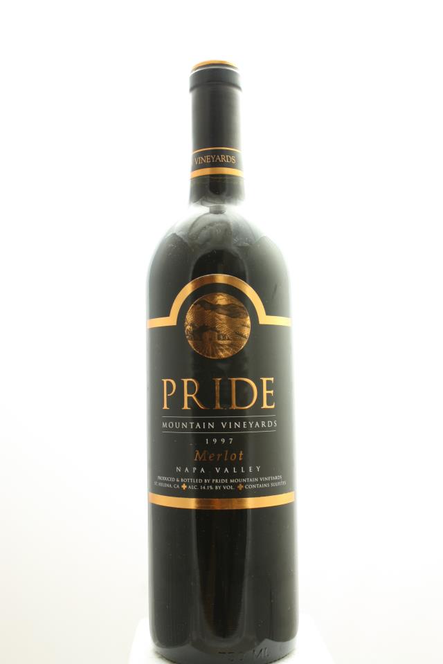 Pride Mountain Vineyards Merlot 1997