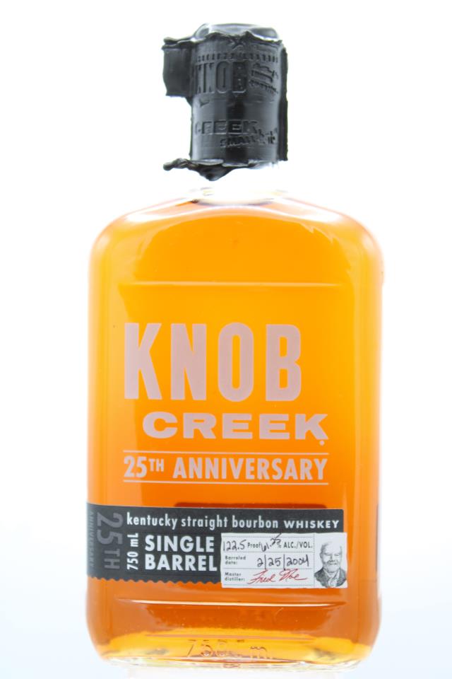 Knob Creek Kentucky Straight Bourbon Whiskey Single Barrel 25th Anniversary NV