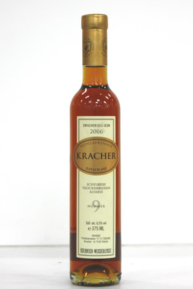 Kracher Kollektion No. 9 Scheurebe Trockenbeerenauslese Zwischen den Seen 2000