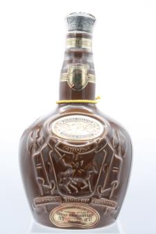 Chivas Brothers Blended Scotch Whisky 21-Year-Old Royal Salute Green Ceramic NV