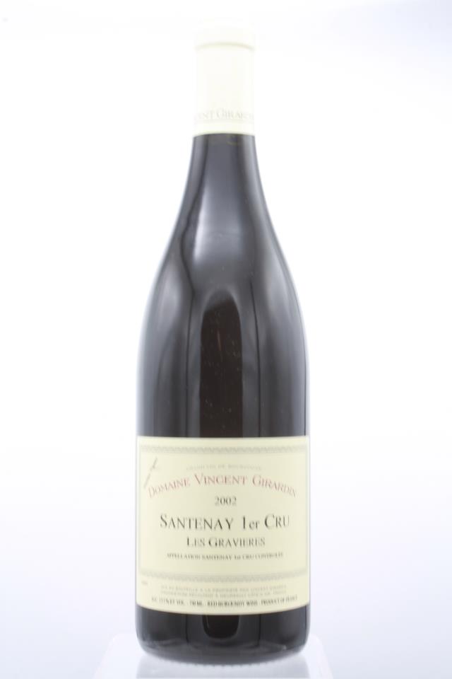 Vincent Girardin Santenay Les Gravieres Vieilles Vignes 2002