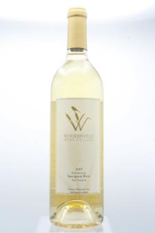 Woodinville Wine Cellars Sauvignon Blanc Artz Vineyard 2007
