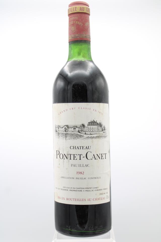 Pontet-Canet 1982
