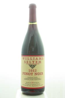 Williams Selyem Pinot Noir Ferrington Vineyard 2012