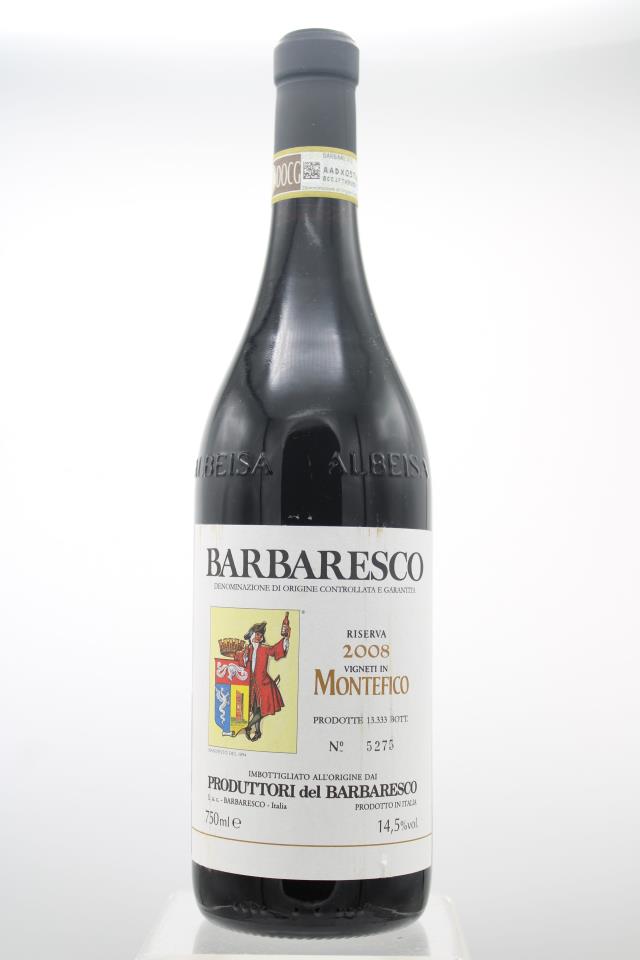 Produttori del Barbaresco Barbaresco Riserva Montefico 2008