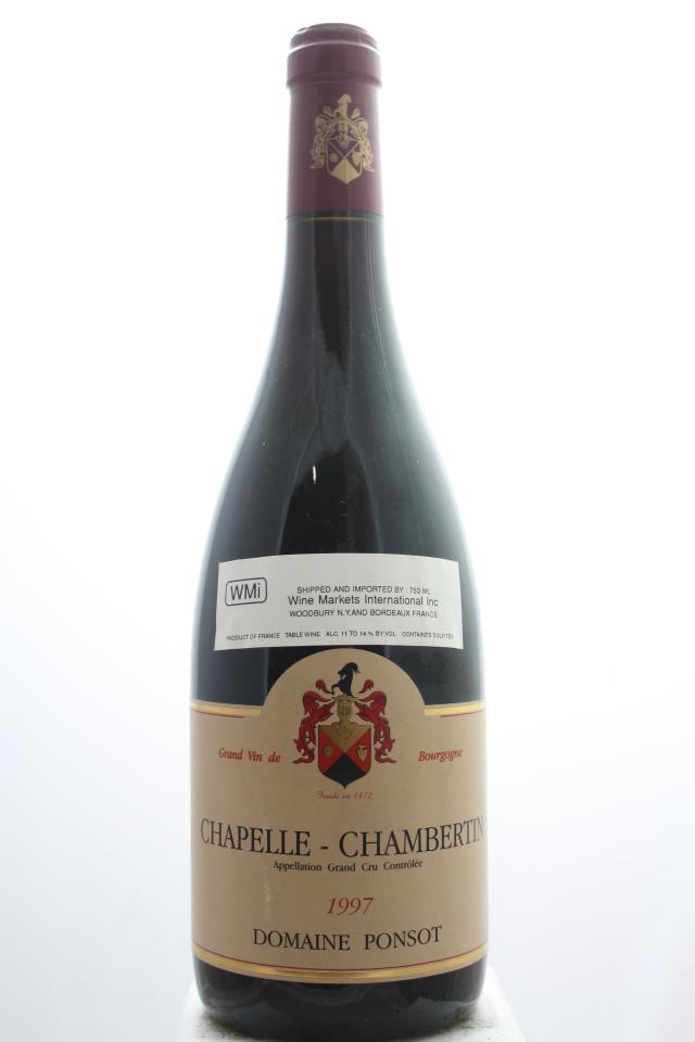 Domaine Ponsot Chapelle-Chambertin 1997