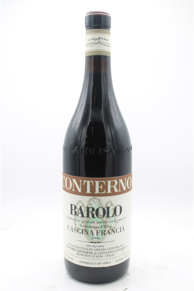 Giacomo Conterno Barolo Cascina Francia 2006