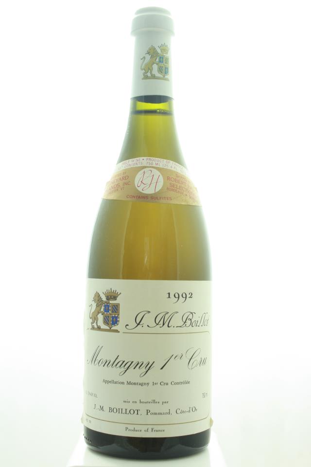 Jean-Marc Boillot Montagny 1er Cru 1992