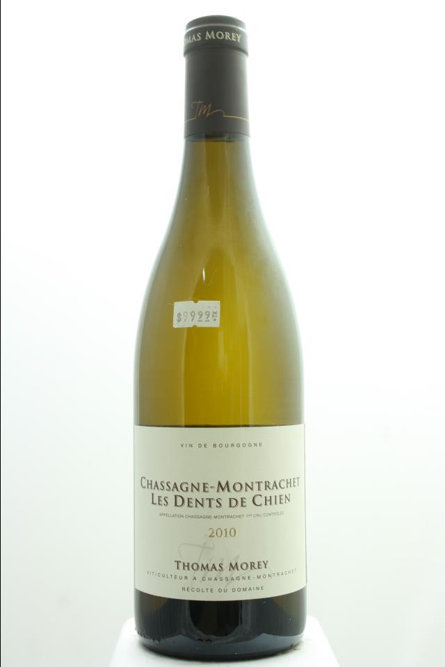 Thomas Morey Chassagne-Montrachet Les Dents de Chien 2010