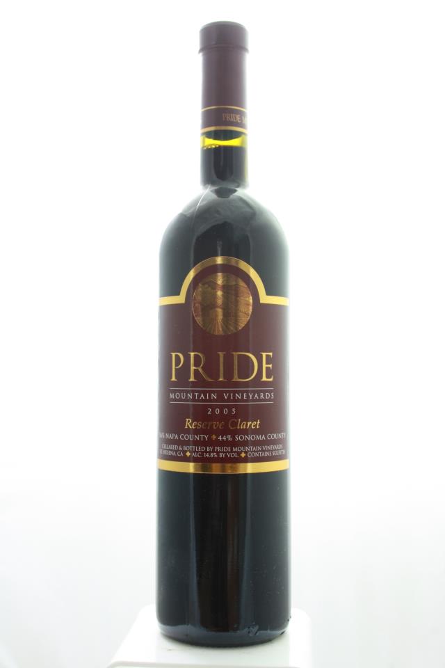 Pride Mountain Claret Reserve Napa County / Sonoma County 2005