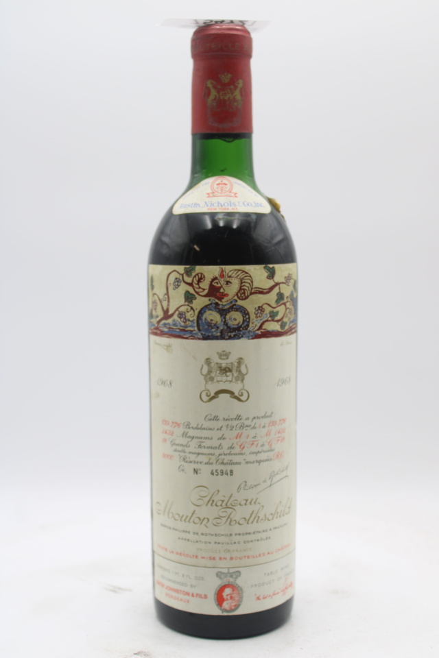 Mouton Rothschild 1968