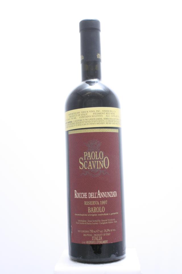 P. Scavino Barolo Riserva Rocche dell'Annunziata 1997