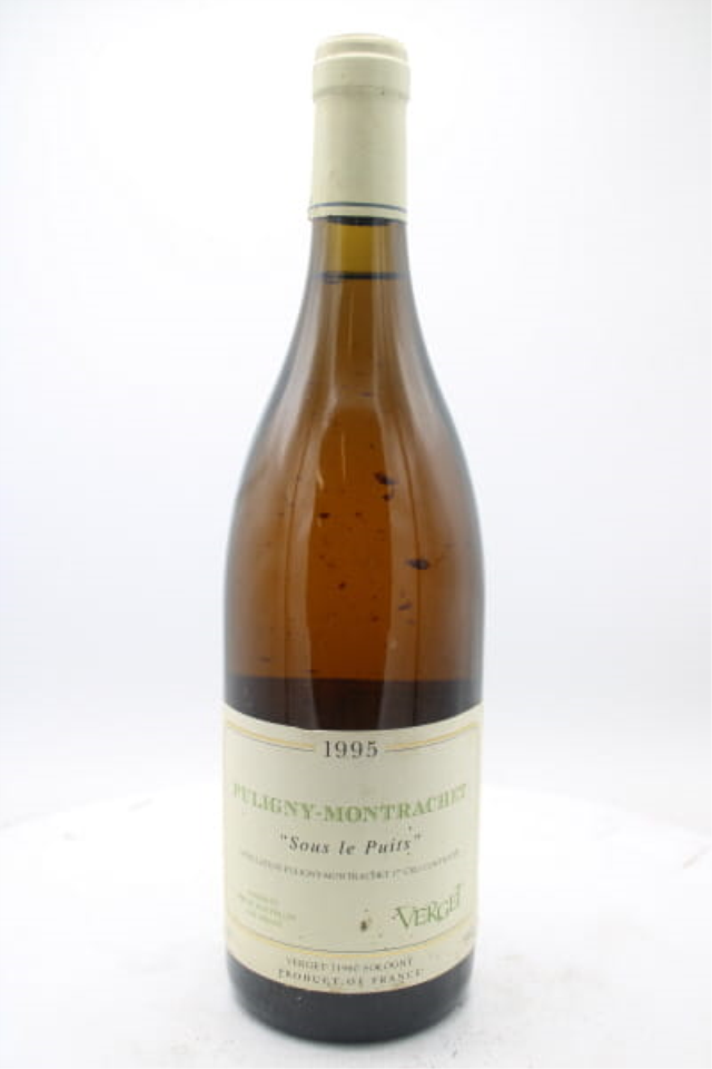 Verget Puligny Montrachet Sous Les Puits 1995