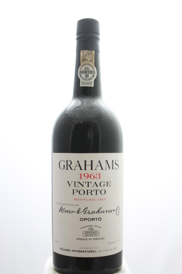 Graham's Vintage Porto 1963