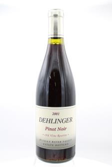 Dehlinger Pinot Noir Old Vine Reserve 2001