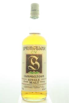 Springbank (J. & A. Mitchell & Co.) Campbeltown Single Malt Scotch Whisky C.V. NV