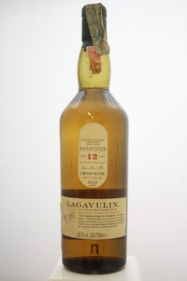 Lagavulin Islay Single Malt Scotch Whisky Natural Cask Strength Limited Edition 12-Years-Old 2010