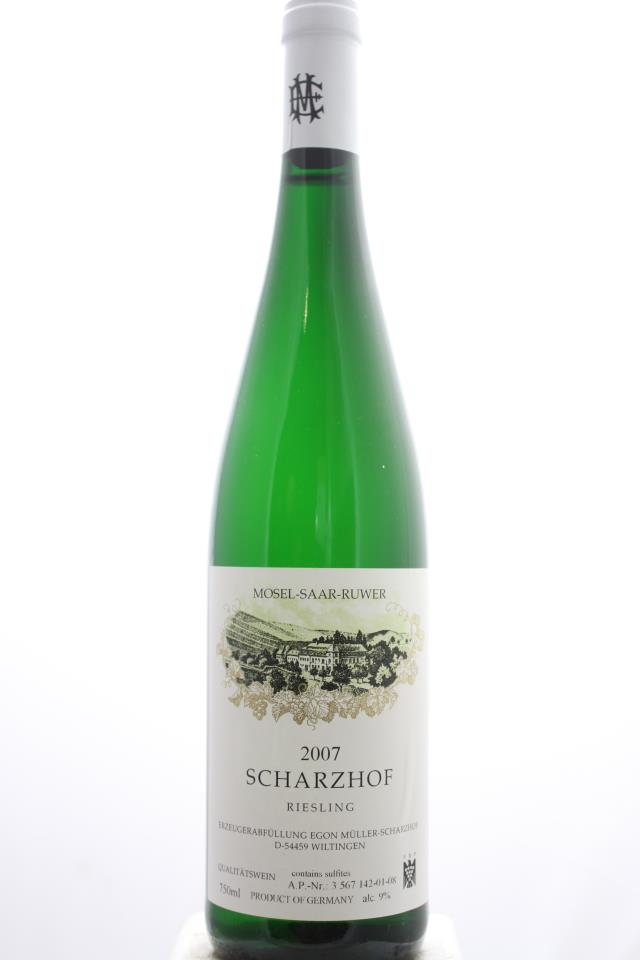 Egon Müller Scharzhof Riesling #01 2007