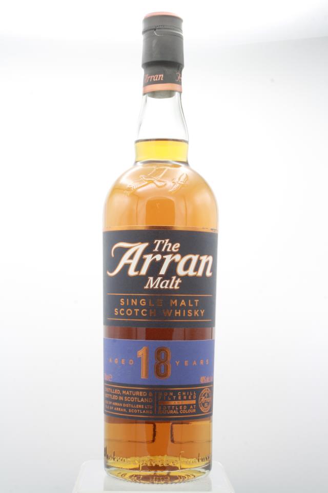 The Arran Single Malt Scotch Whisky 18-Years-Old Old Bottling NV